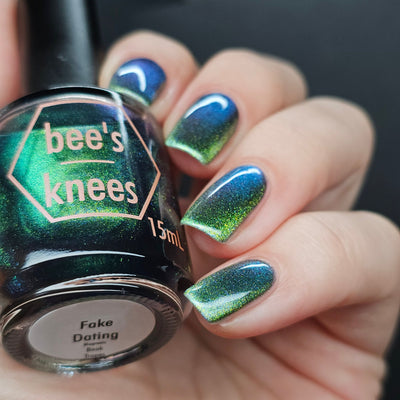 *PRE-ORDER* Bee's Knees Lacquer - Fake Dating (Magnetic)