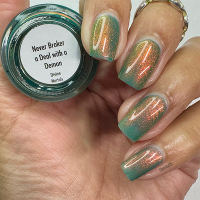 *PRE-ORDER* Bee's Knees Lacquer - Never Broker a Deal With a Demon